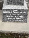 Record image of William Sutherland MacLeod