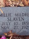 Record image of Mildred "Millie" Slaven (born Roberts)