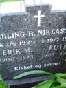Record image of Erik* Magnus Niklasson