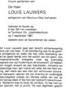 Record image of Ludovicus Jacobus Maria Lauwers