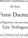 Record image of Frans Lodewijk Daemen