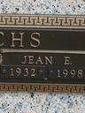 Record image of Jean Elaine Fuchs (geb. Swanson)