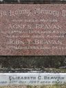 Record image of Agnes Beckett Beaven (born Riley)