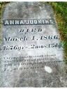 Record image of Anna "Annie" Judkins (born Baldwin)