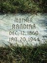 Record image of Randine (Dina) Botolfsen (born Taalesdatter Faugli Brandon)