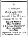 Record image of Marie Magdalene Werner (geb. Holmberg)