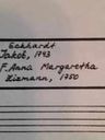 Record image of Anna Margaretha Eckhardt (geb. Zitzmann)