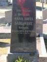 Record image of Anna Sofia Sahlqvist (born Johansdotter)