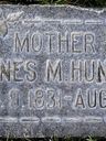 Record image of Agnes "Nannie" Hunter (geb. Martin)