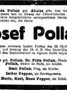 Record image of Josef  half brother Pollak