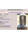 Record image of (Sally) Selma Brown (nacida Schierhoff)