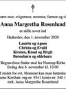 Record image of Anna Margretha Rosenlund (o.s. Holm)