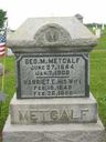 Record image of George A Metcalf