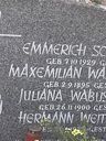 Record image of Juliana Wabusseg (geb. Weiss)