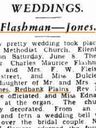 Record image of Dulcie Flashman (born Jones)