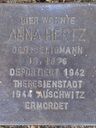 Record image of Anna Hertz (born Seligmann)