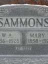 Record image of Mary Elizabeth Sammons (born Brookman)