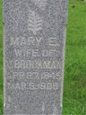 Record image of Mary Elizabeth Brookman (born Stonecipher)