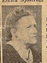 Record image of Hilda Elvira Ingeborg Sjöström (born Nordling)