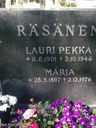 Record image of Maria Räsänen Räsänen (o.s. Sedergren)