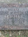 Record image of Caroline Matilda Shipley (born Lund)