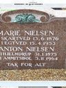 Record image of Marie Magdaline Nielsen (geb. Hoffmann)