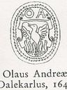 Record image of Olaus Andreae Dalekarlus