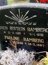 Record image of Pauline Bamberg (born Melby)