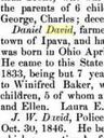 Record image of Daniel B David