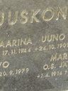 Record image of Martta Huuskonen (born Jämsén)