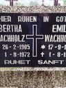 Record image of Bertha Wachholz (born Radünz)
