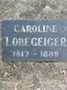 Record image of Caroline Wilhelmine Louise Lobegeiger (geb. Witte)