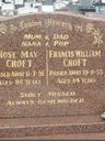 Record image of Rose Mary Croft (born Ford)