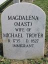 Record image of Magdalena Ann Thomas (born Maust)