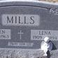 Record image of Lena Catherine MILLS (born LEE)