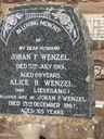 Record image of Johan Frederick Wenzel