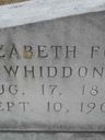 Record image of Elizabeth Whiddon (born Ford)