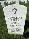 Record image of Maj. Donald Lee (John Chester) Arlen (Jones)