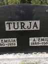 Record image of Maria Emilia Antintytär Turja (born Siltanen)