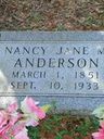Record image of Nancy Jane Anderson (born Moore)
