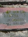Record image of Bertha Florence Johnson (born Hall)