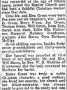 Record image of Sarah Ann Green (born Burkett)