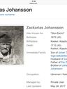 Record image of Zackris " Stor-zackri Johansson