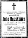 Record image of Juho Benjaminpoika Ruuskanen