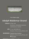Record image of Adolph Waldemar Strand Wahlberg