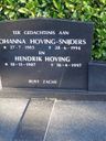 Record image of Johanna Hoving (geboren Snijders)