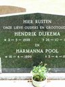 Record image of Harmanna Dijkema (born Pool)