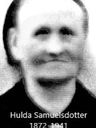 Record image of Hulda Carolina Petersson (born Ottosdotter Samuelsson)