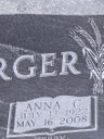 Record image of Anna C. Weinberger (geb. Bonogofsky)