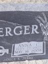 Record image of Anna C. Weinberger (geb. Bonogofsky)
